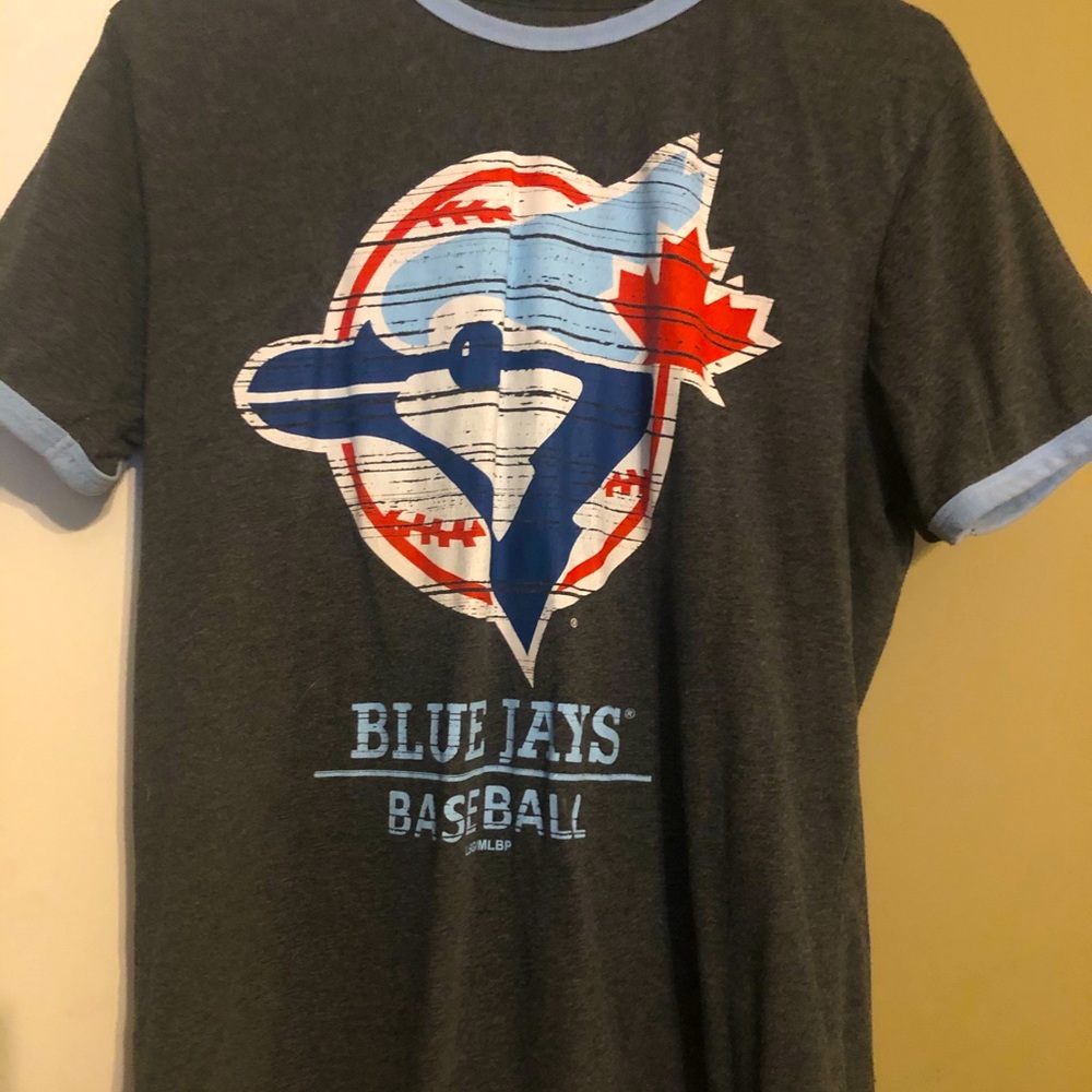 Ladies fitted blue jays tee